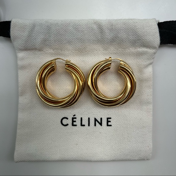 Phoebe Philo Celine Hoop Earrings - Picture 1 of 3
